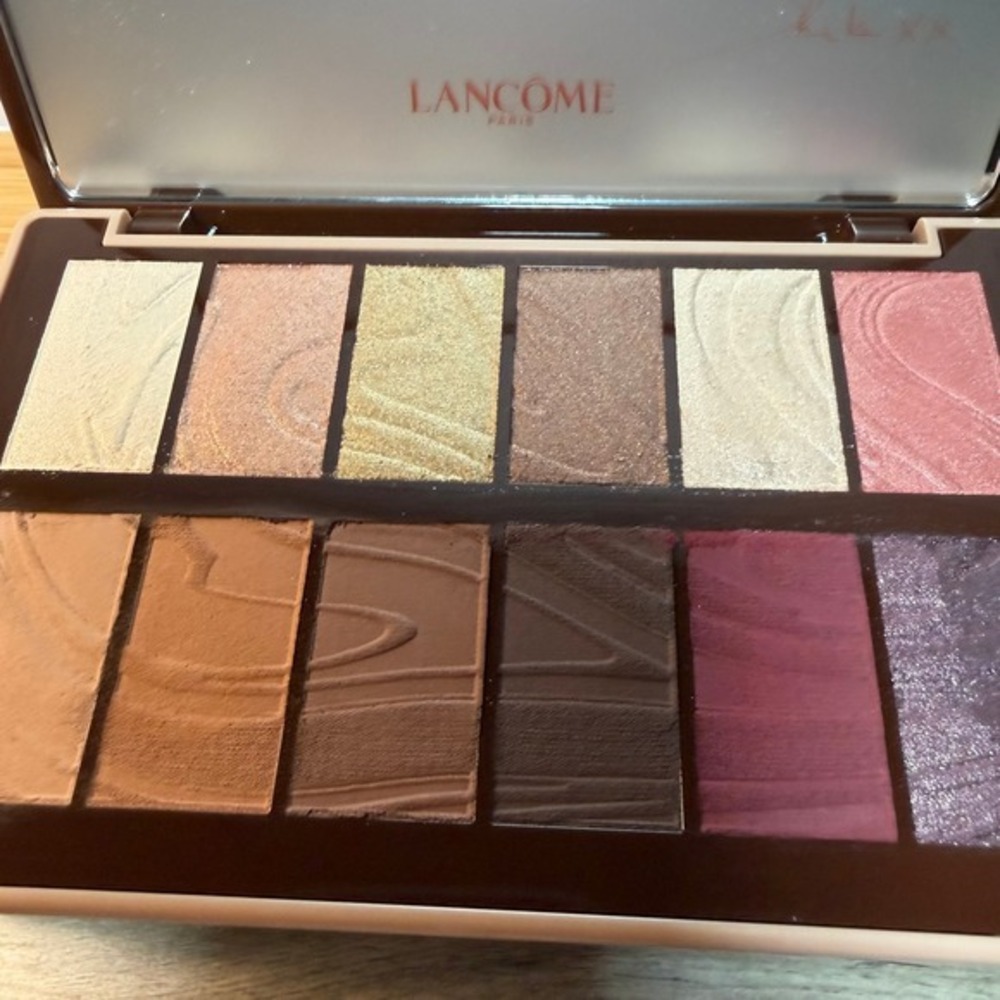 Lancome x Sheika Daley Idole Cafe Crush Eyeshadow Makeup Palette 12 Shades EUC - Picture 4 of 8